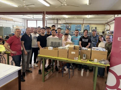 Sistein colabora con Fundación Excelem y dona 71.000 euros de material industrial para impulsar la Formación Profesional en Murcia